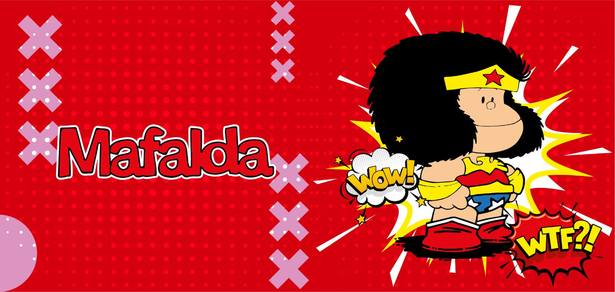 Taza Mafalda + Caja Temática · Diseño 354