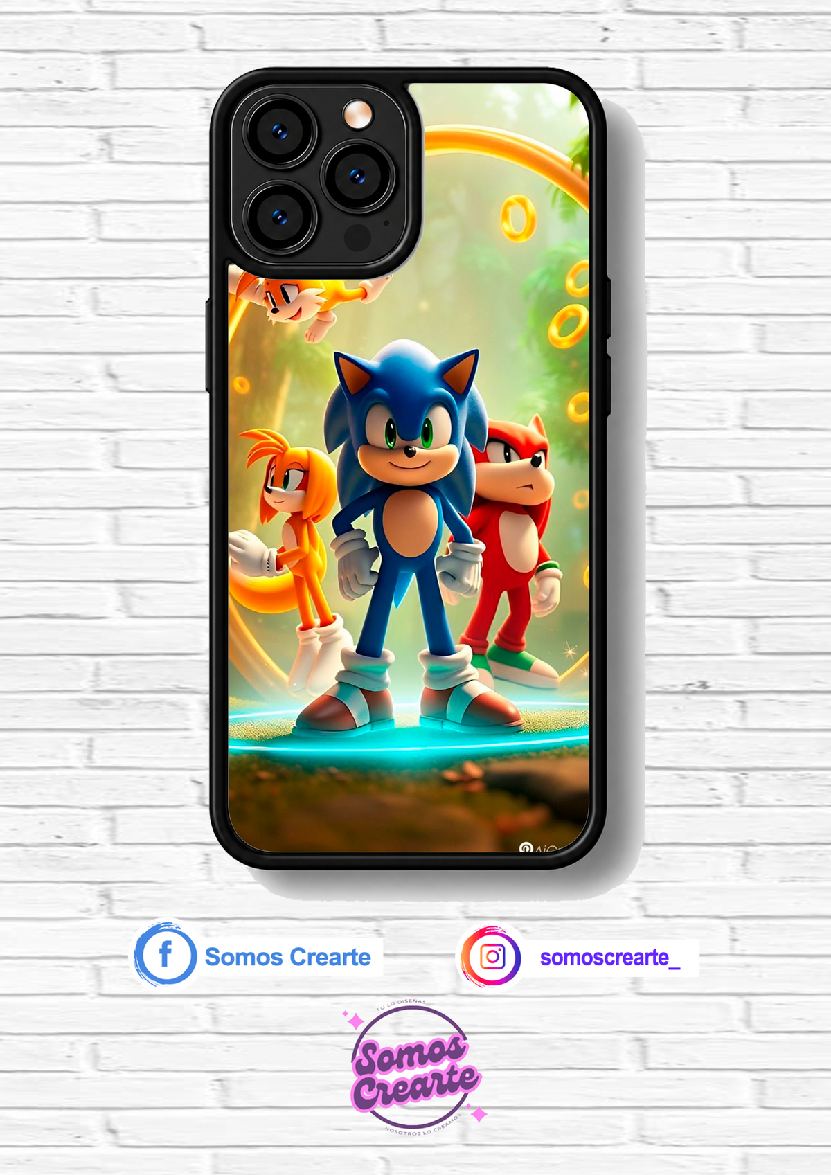 Carcasa Sonic · Diseño 706