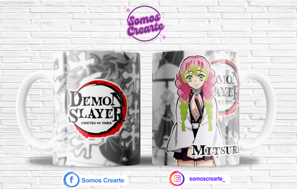Taza Demon Slayer + Caja Temática · Diseño 445