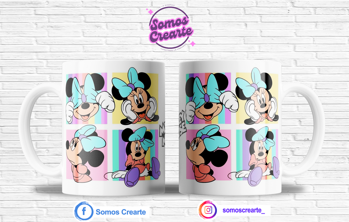Taza Mickey Mouse + Caja Temática · Diseño 344
