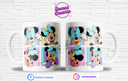 Taza Mickey Mouse + Caja Temática · Diseño 344