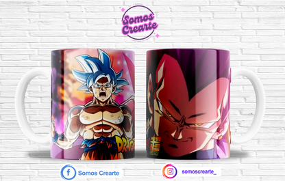 Taza Dragon Ball + Caja Temática · Diseño 008