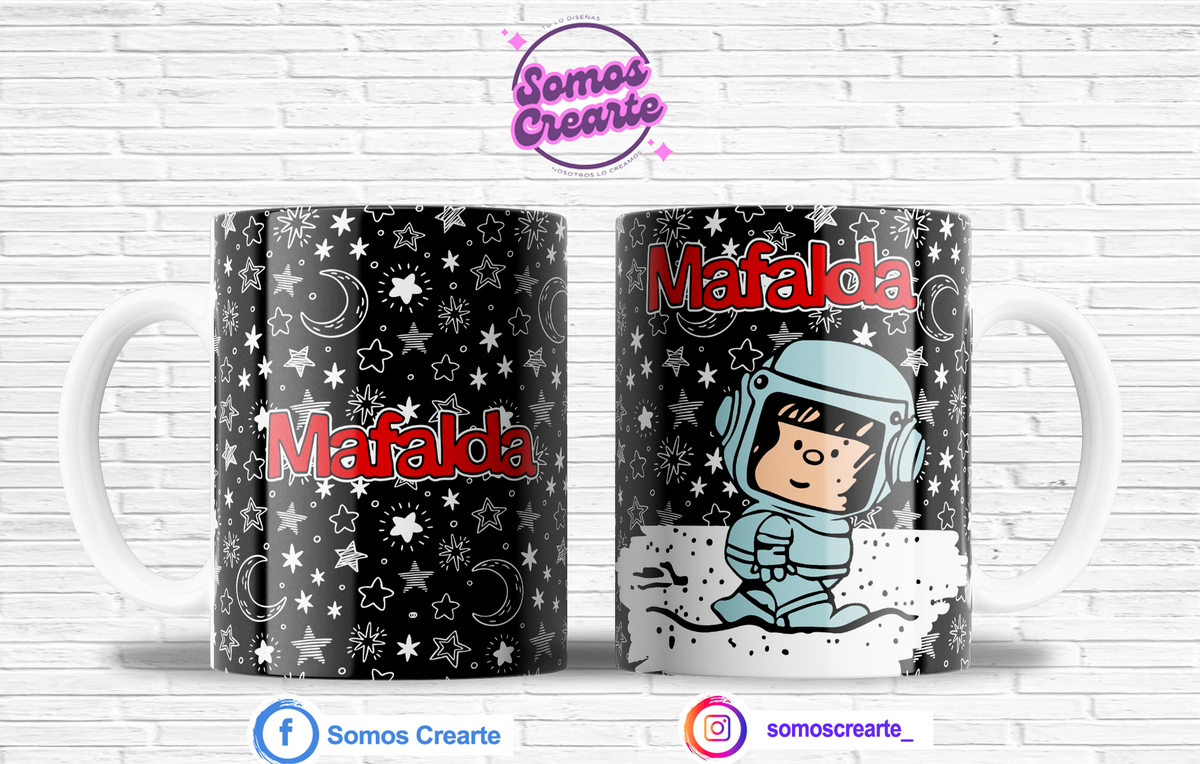 Taza Mafalda + Caja Temática · Diseño 355
