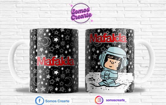 Taza Mafalda + Caja Temática · Diseño 355