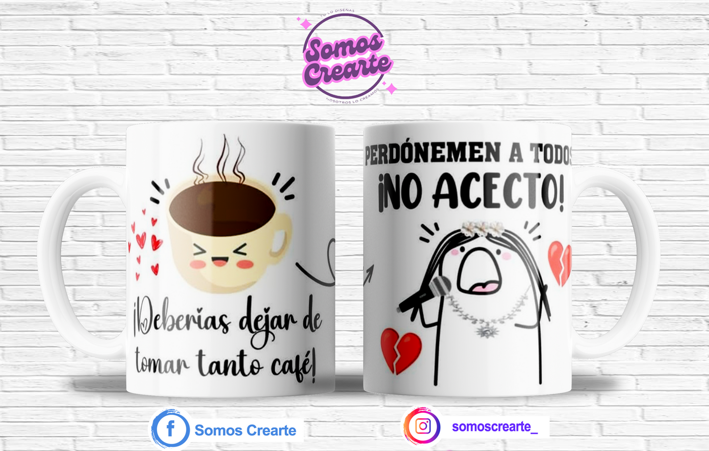 Taza Flork con caja temática , Código 147
