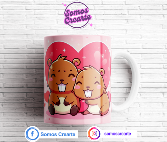 Taza Capibara + Caja Temática · Diseño 467
