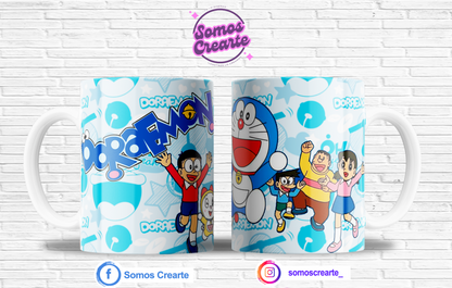 Taza Doraemon + Caja Temática · Diseño 436