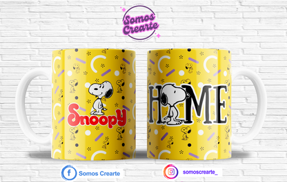 Taza Snoopy + Caja Temática · Diseño 075