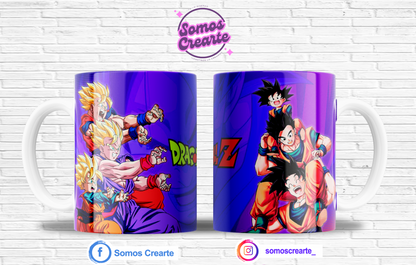 Taza Dragon Ball + Caja Temática · Diseño 009