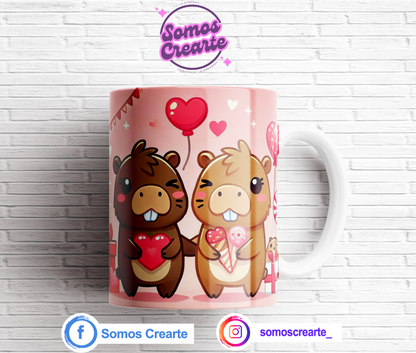 Taza Capibara + Caja Temática · Diseño 468