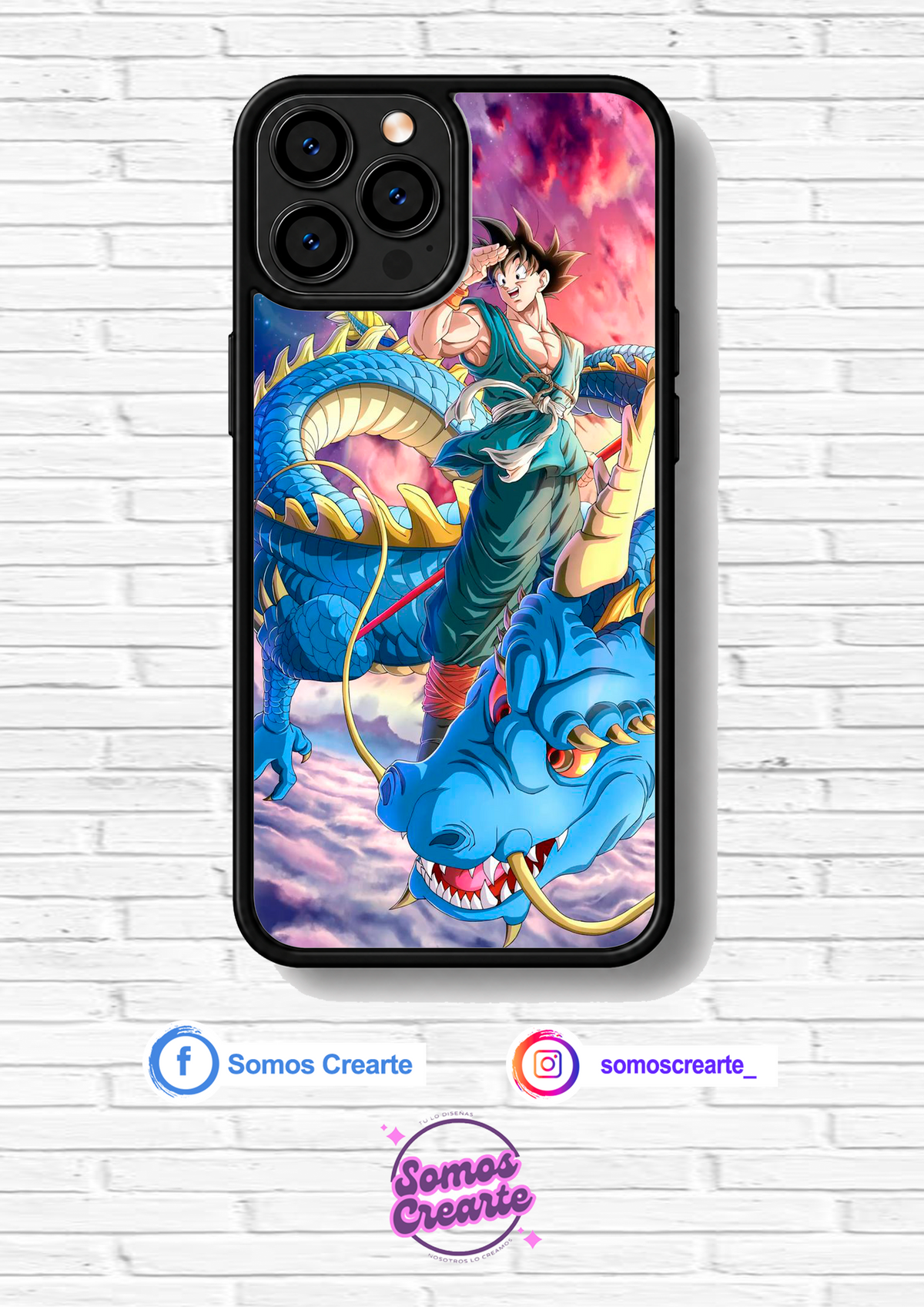 Carcasa Dragon Ball · Diseño 555