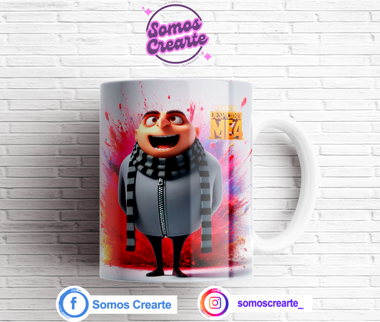 Taza Mi Villano Favorito + Caja Temática · Diseño 497