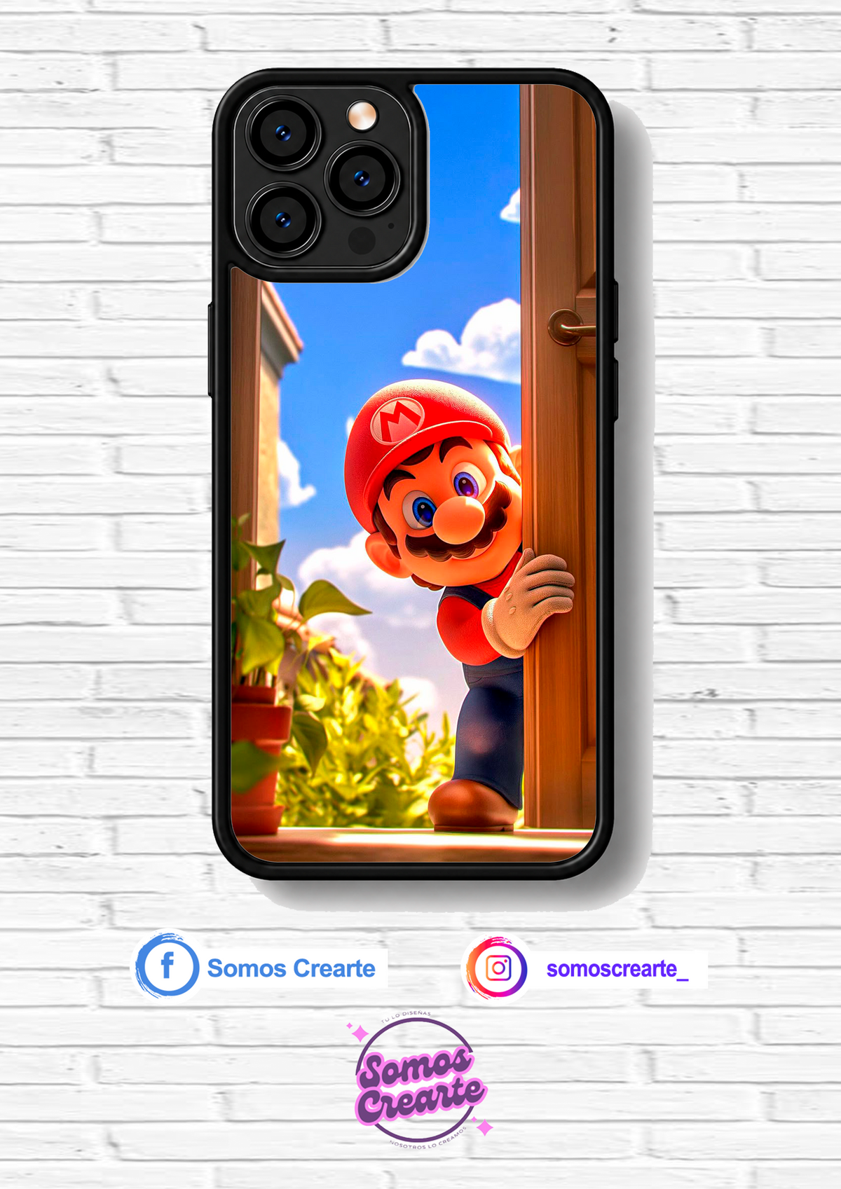 Carcasa Super Mario · Diseño 733