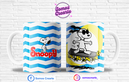 Taza Snoopy + Caja Temática · Diseño 076