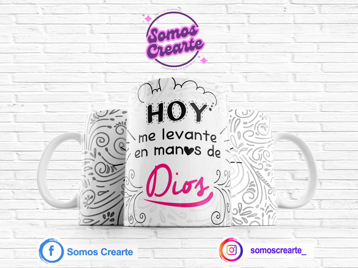 Taza con mensaje cristiano + Caja Temática · Diseño 525