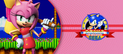 Taza Sonic Amy Rose + Caja Temática · Diseño 133