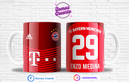 Taza Bayern + Caja Temática · Diseño 420