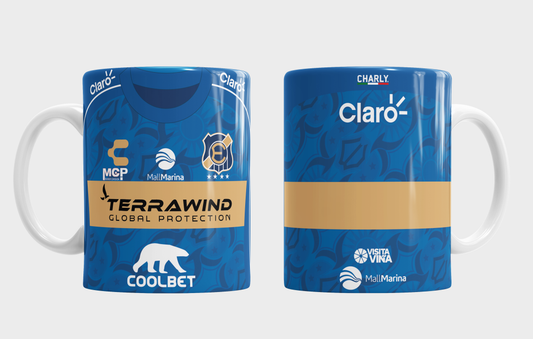 Taza Everton 2025 + Caja Temática · Diseño 109