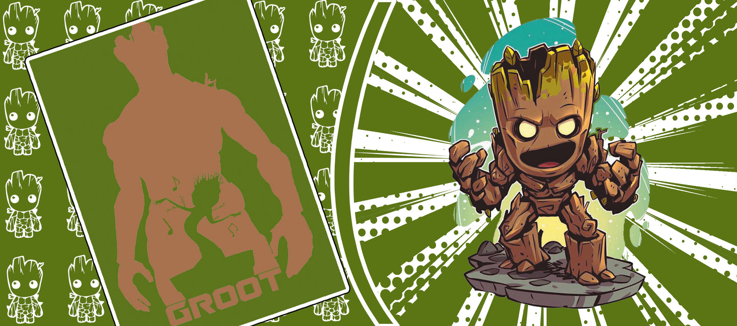 Taza Marvel Groot con caja temática , Código 211
