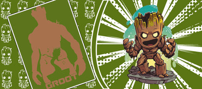 Taza Marvel Groot + Caja Temática · Diseño 211
