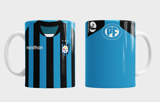 Taza Huachipato 2025 + Caja Temática · Diseño 110