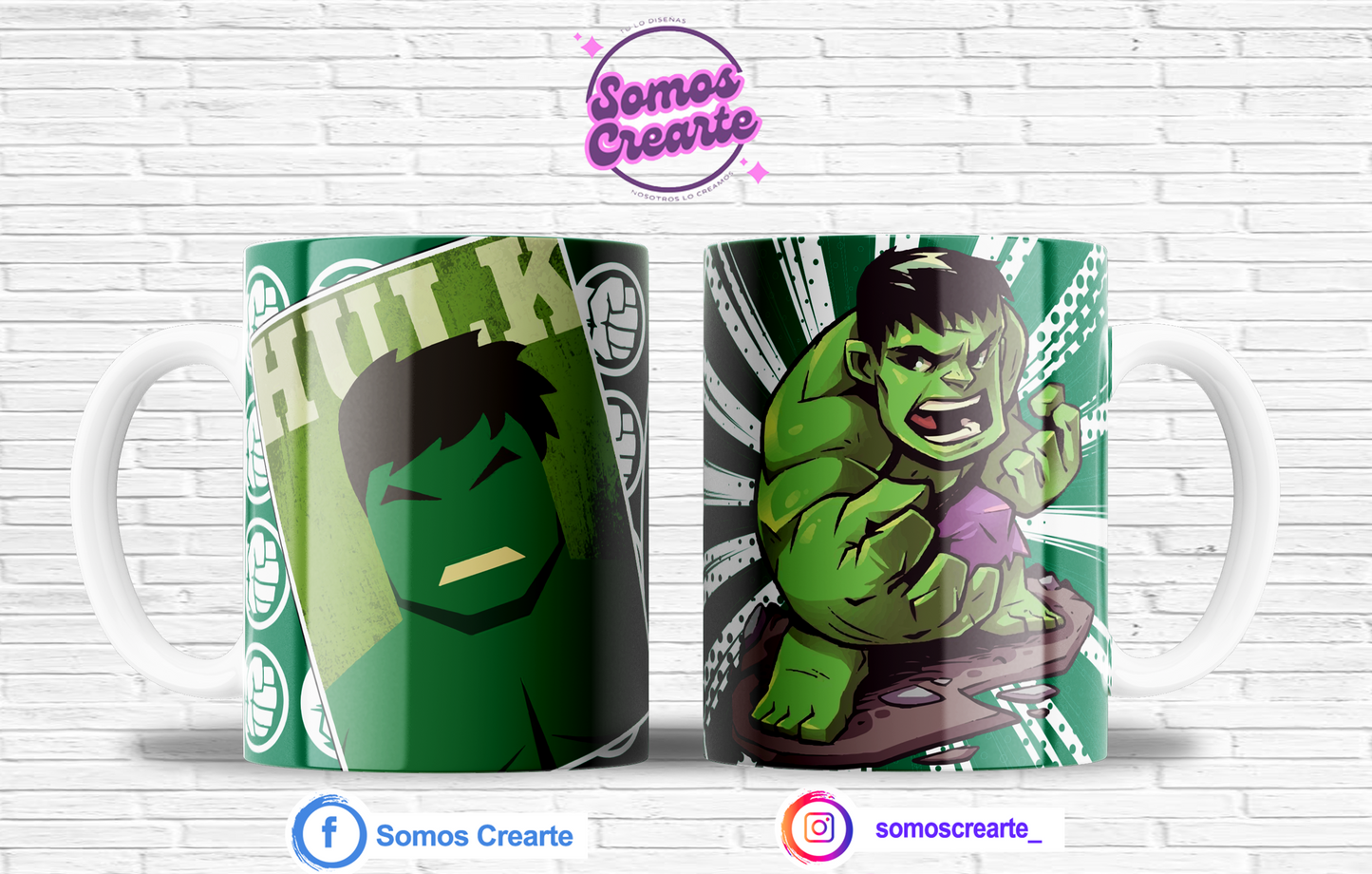 Taza Marvel Hulk con caja temática , Código 212