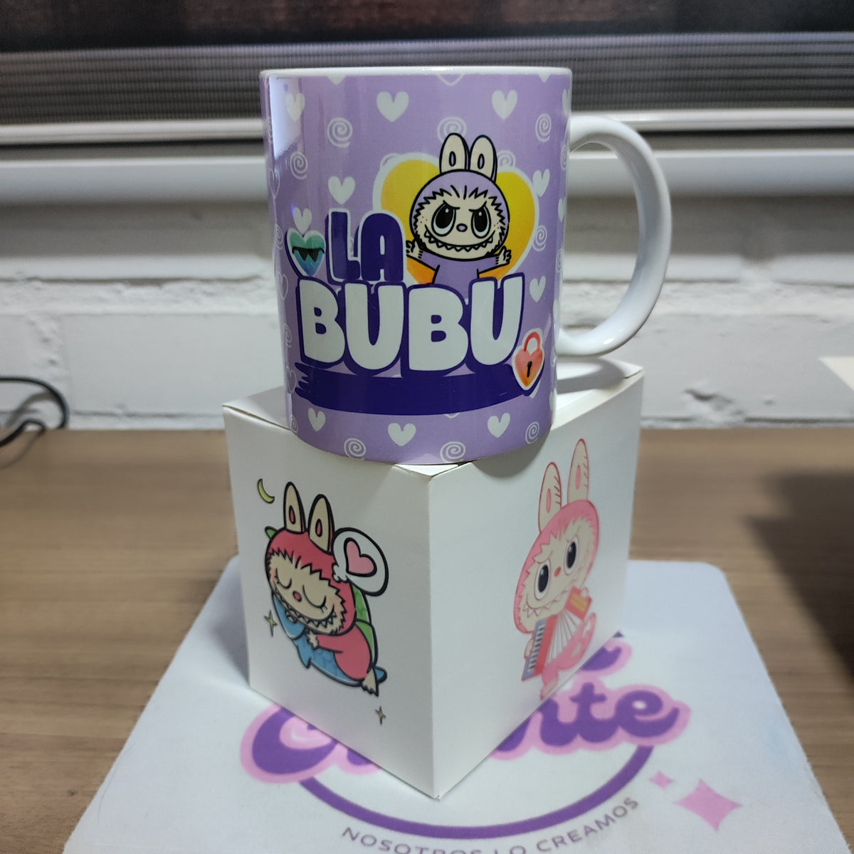 Taza Labubu + Caja Temática · Diseño 541