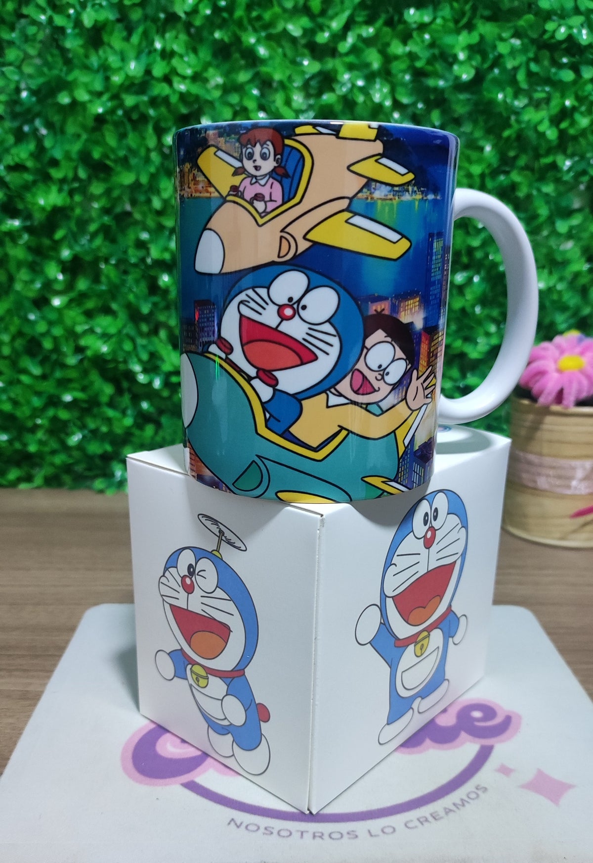 Taza Doraemon + Caja Temática · Diseño 429