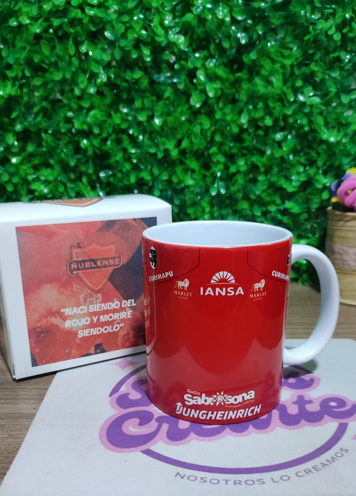 Taza Ñublense 2025 + Caja Temática · Diseño 115