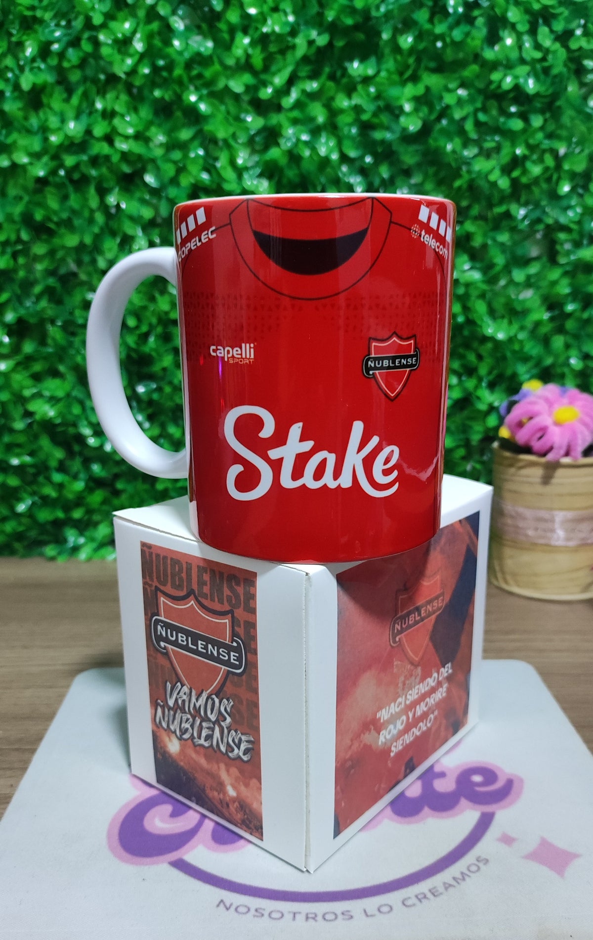 Taza Ñublense 2025 + Caja Temática · Diseño 115