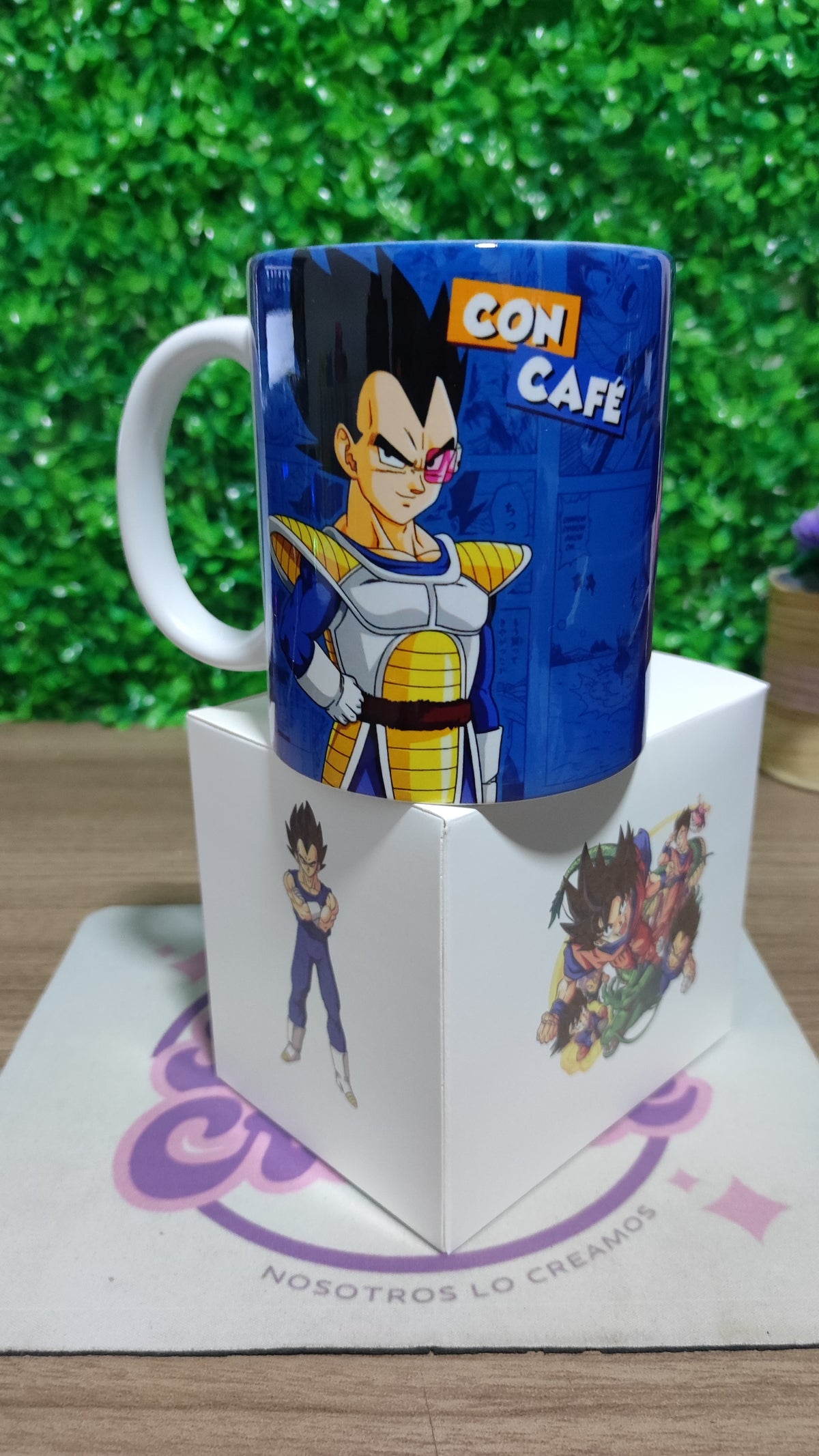 Taza Dragon Ball + Caja Temática · Diseño 042