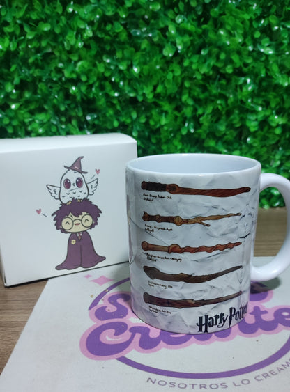 Taza Harry Potter + Caja Temática · Diseño 387