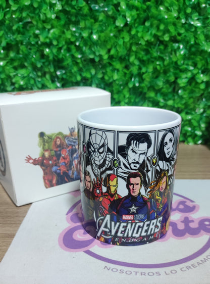 Taza Marvel + Caja Temática · Diseño 216