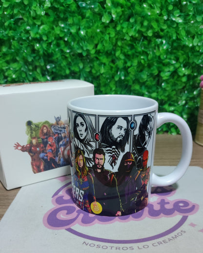 Taza Marvel + Caja Temática · Diseño 216