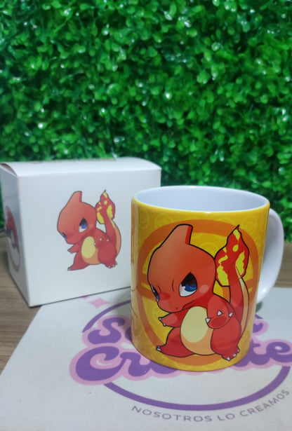 Taza Pokémon + Caja Temática · Diseño 252