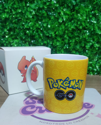 Taza Pokémon + Caja Temática · Diseño 252