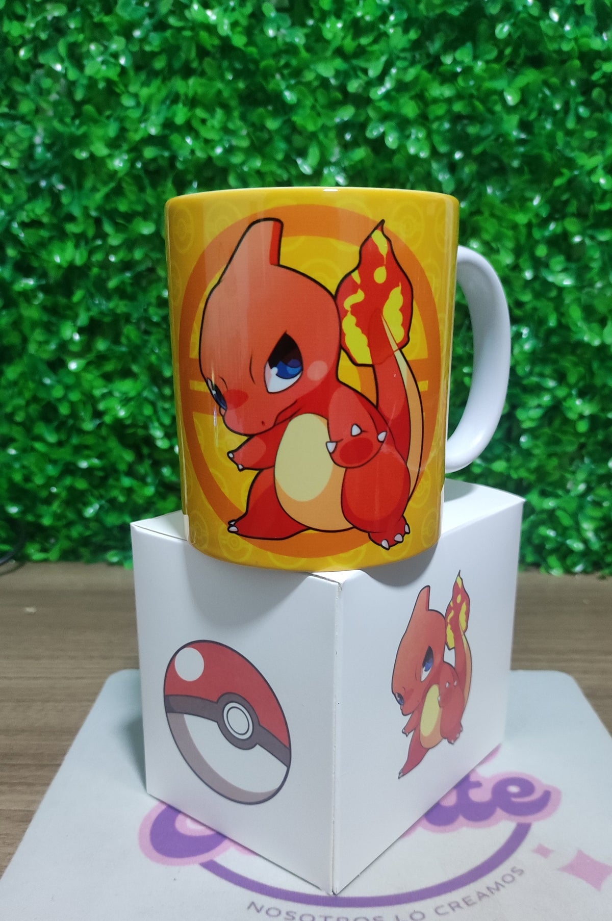 Taza Pokémon + Caja Temática · Diseño 252