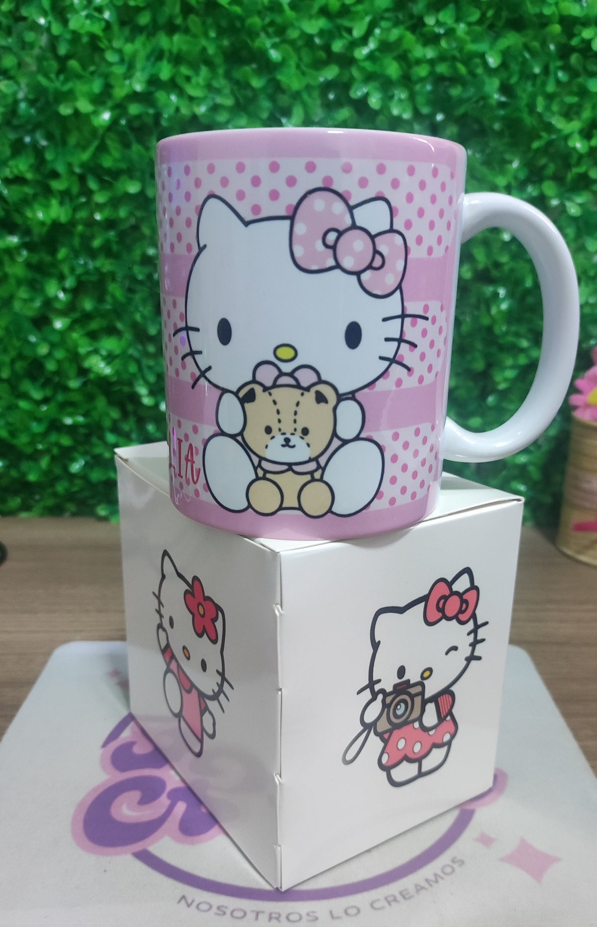 Taza Hello Kitty + Caja Temática · Diseño 263