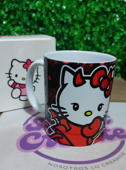 Taza Hello Kitty + Caja Temática · Diseño 261