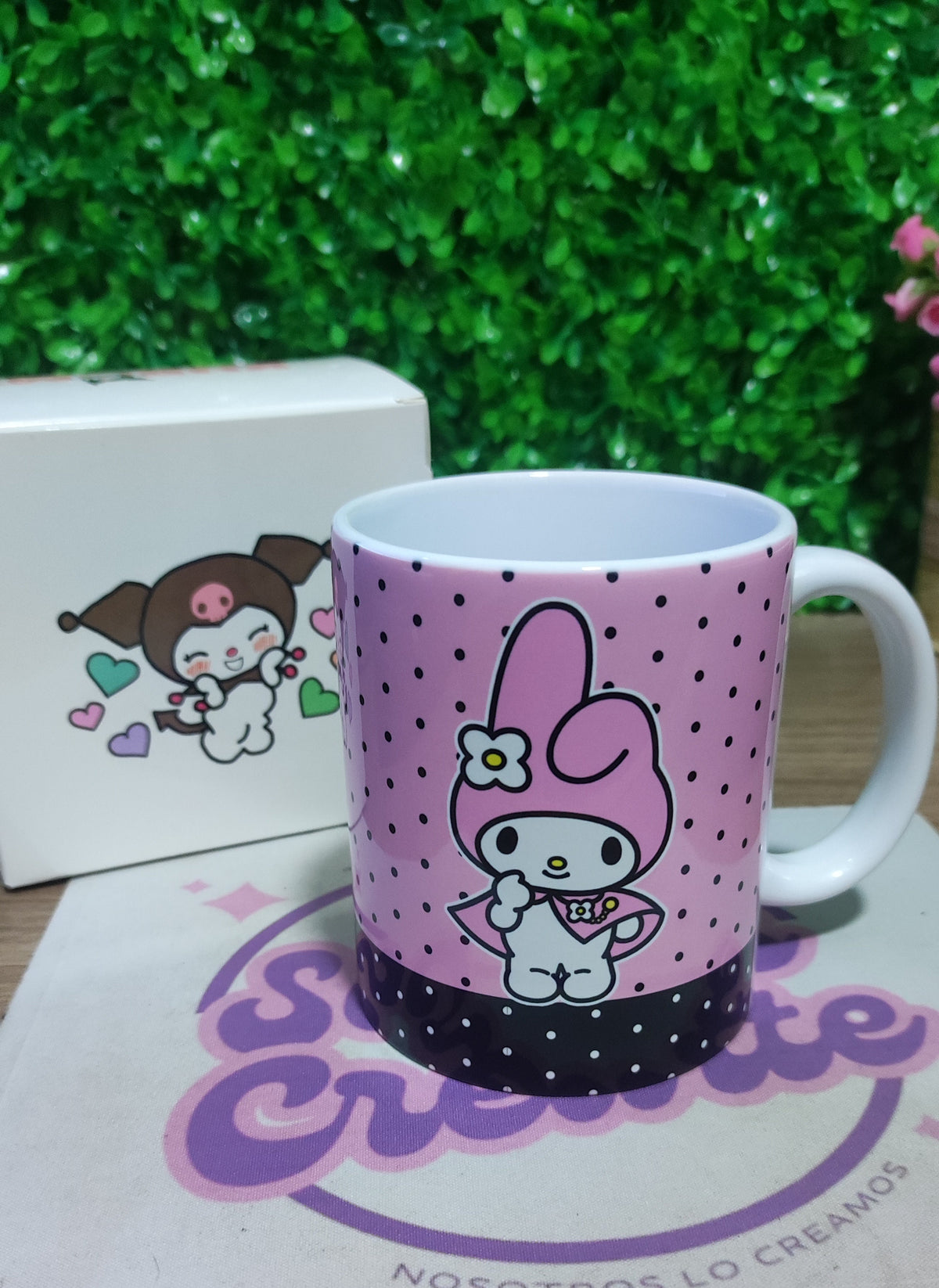 Taza Kuromi + Caja Temática · Diseño 371