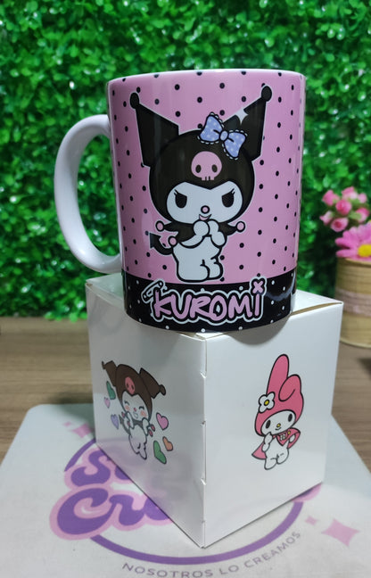 Taza Kuromi + Caja Temática · Diseño 371