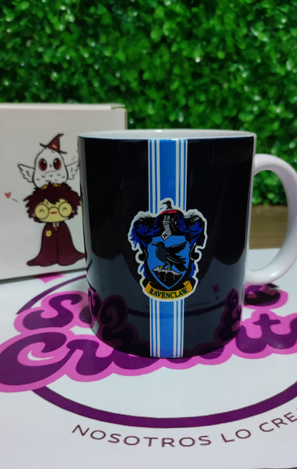 Taza Harry Potter casa Ravenclaw + Caja Temática · Diseño 381