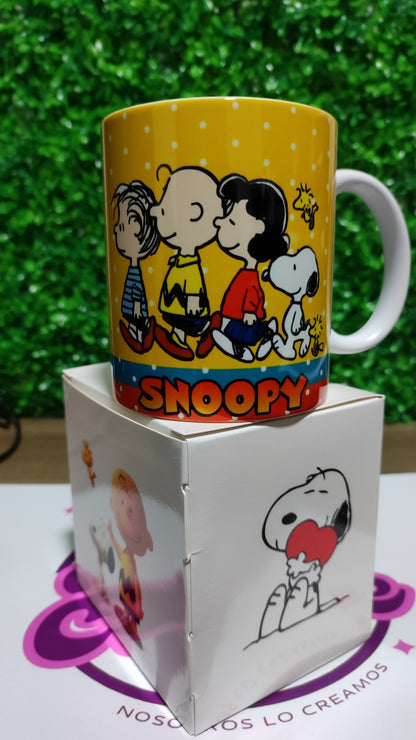 Taza Snoopy + Caja Temática · Diseño 070