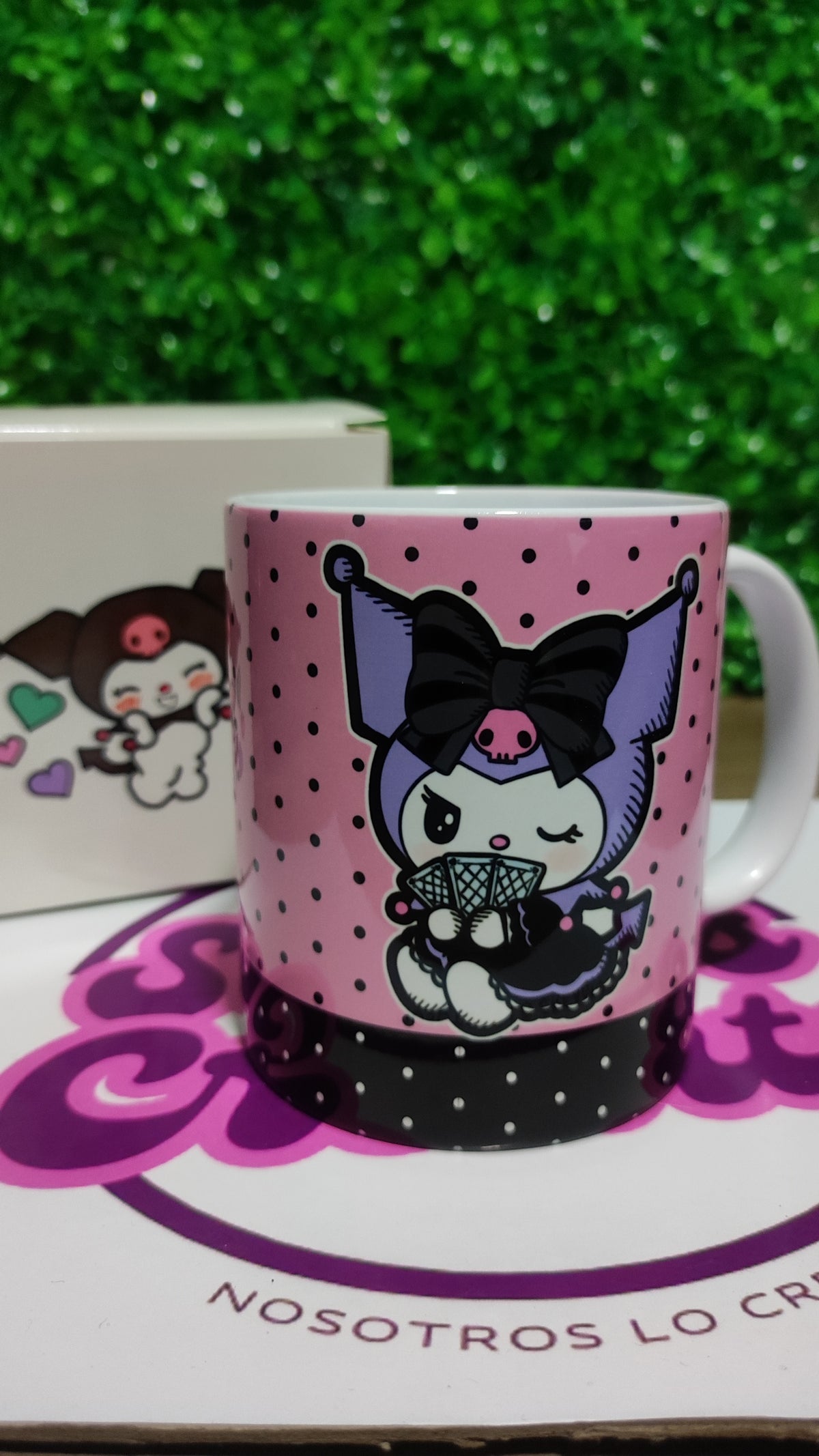 Taza Kuromi + Caja Temática · Diseño 372