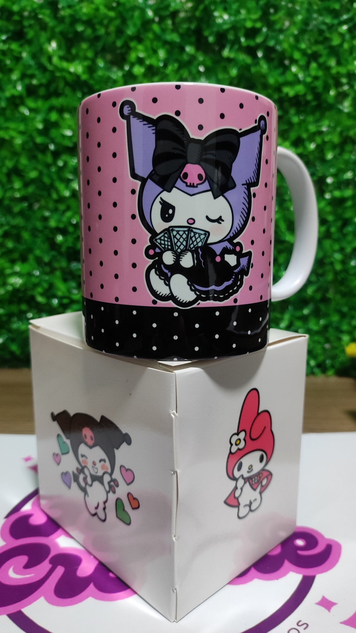 Taza Kuromi + Caja Temática · Diseño 372