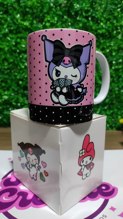 Taza Kuromi + Caja Temática · Diseño 372