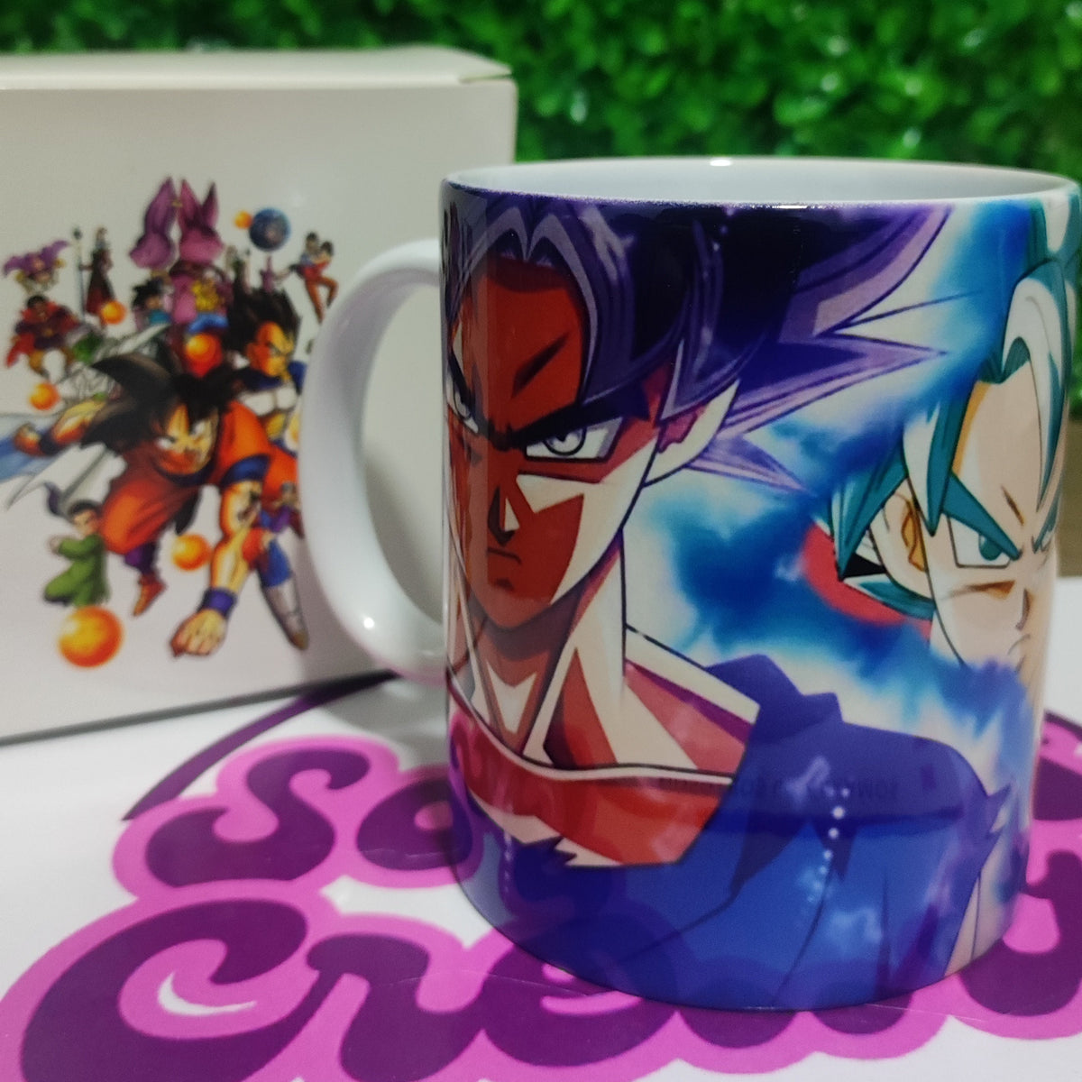 Taza Dragon Ball + Caja Temática · Diseño 004