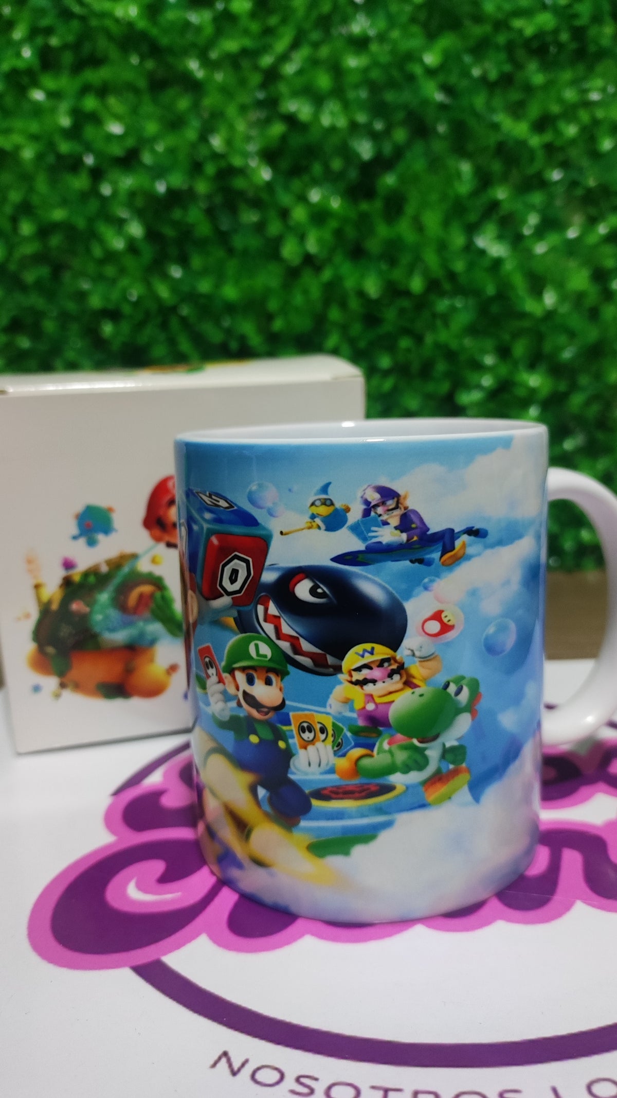 Taza Super Mario Bros + Caja Temática · Diseño 167