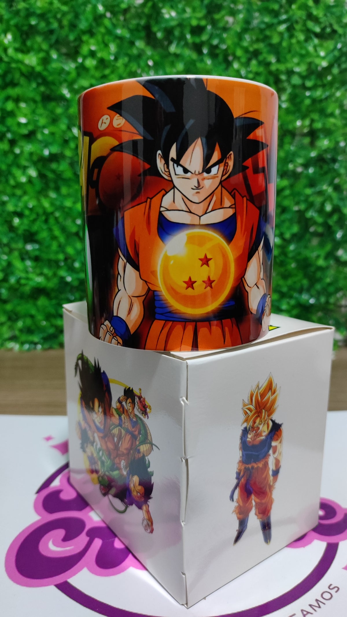 Taza Dragon Ball + Caja Temática · Diseño 028