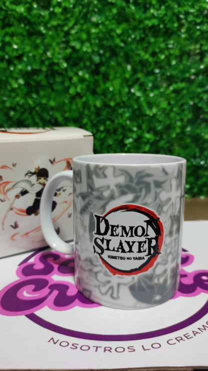 Taza Demon Slayer + Caja Temática · Diseño 443